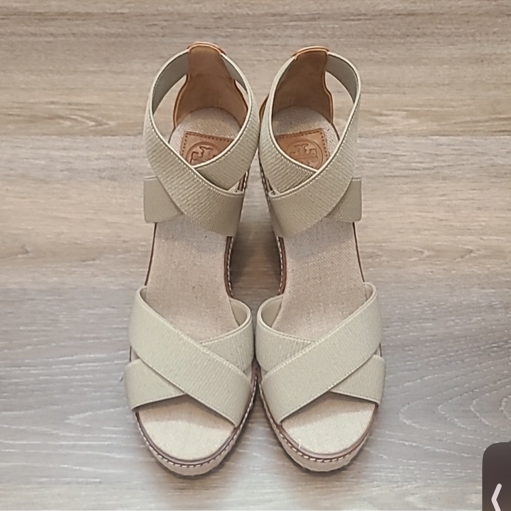 Tory Burch Cream Women's Sandals